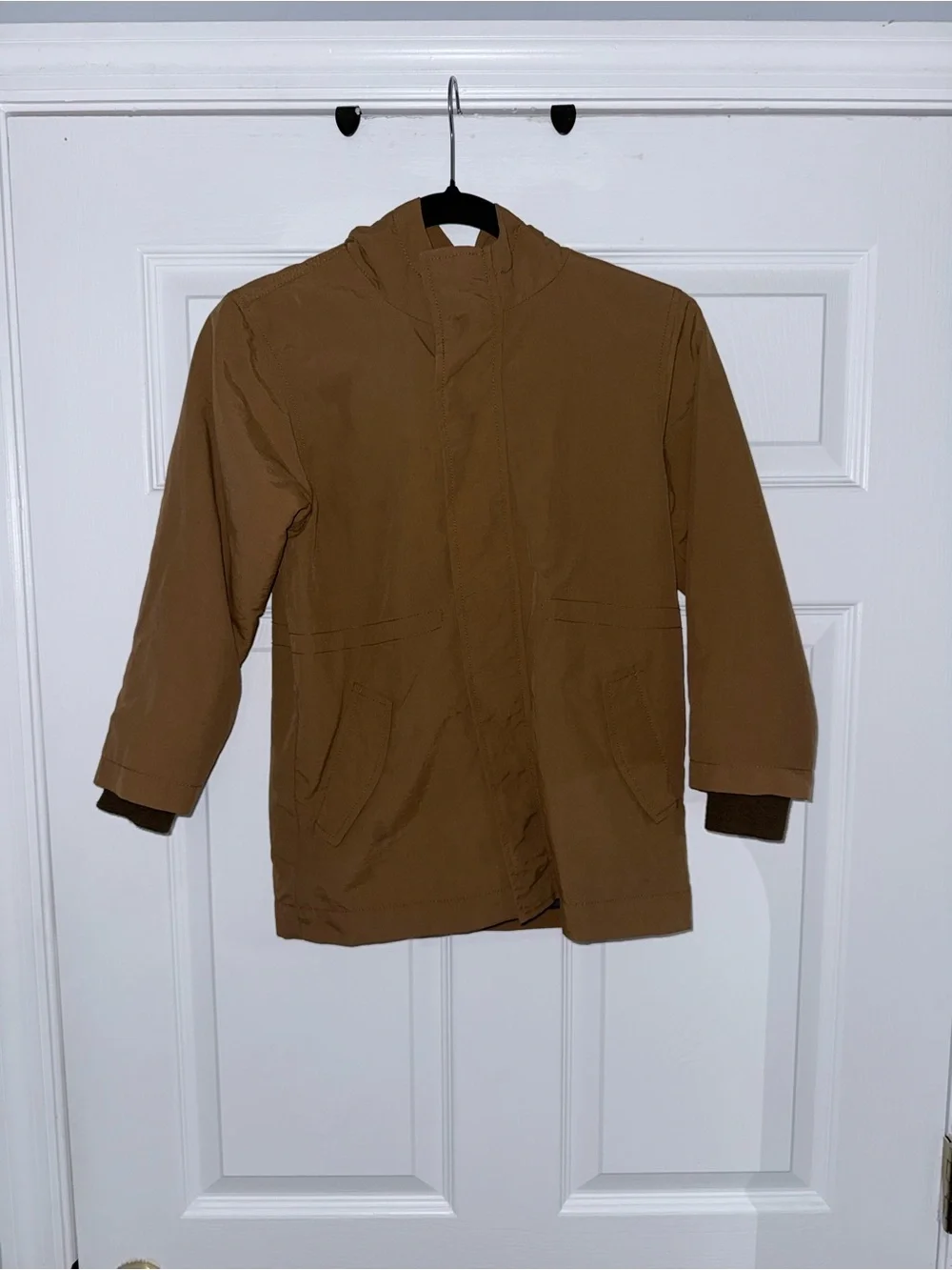 Old Navy Brown Hooded Field Jacket for Kids
